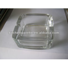 high quality crystal square glass ashtray